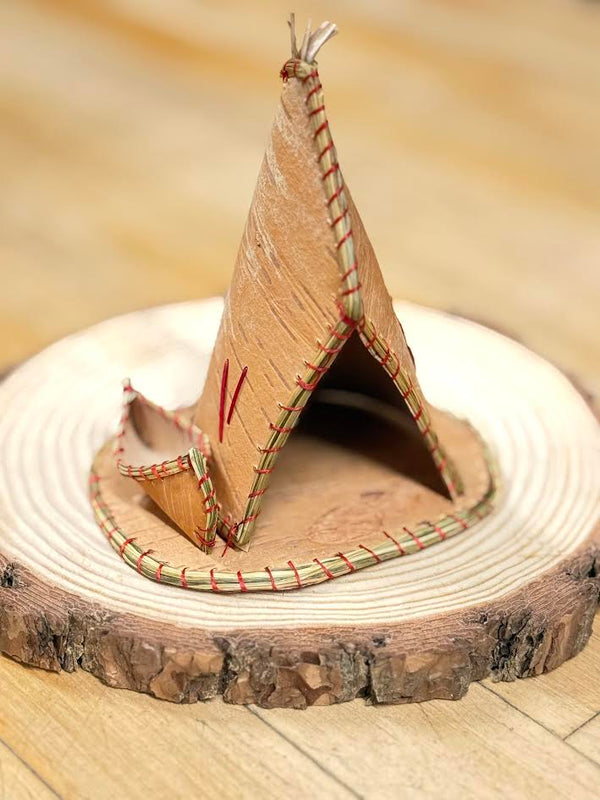 5" Birch Bark Teepee