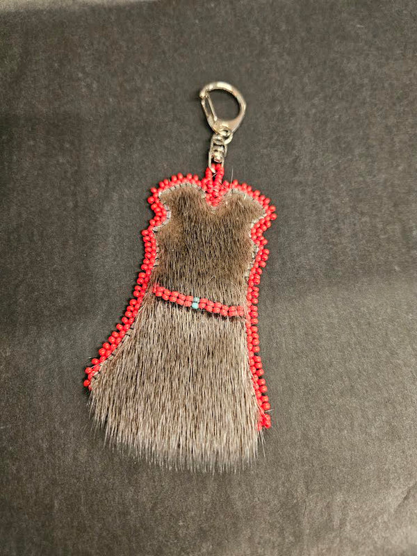 Sealskin Keychain