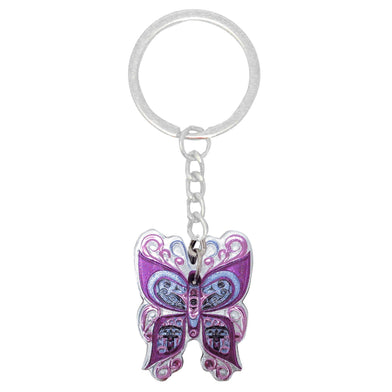 CELEBRATION OF LIFE METALLIC KEYCHAIN