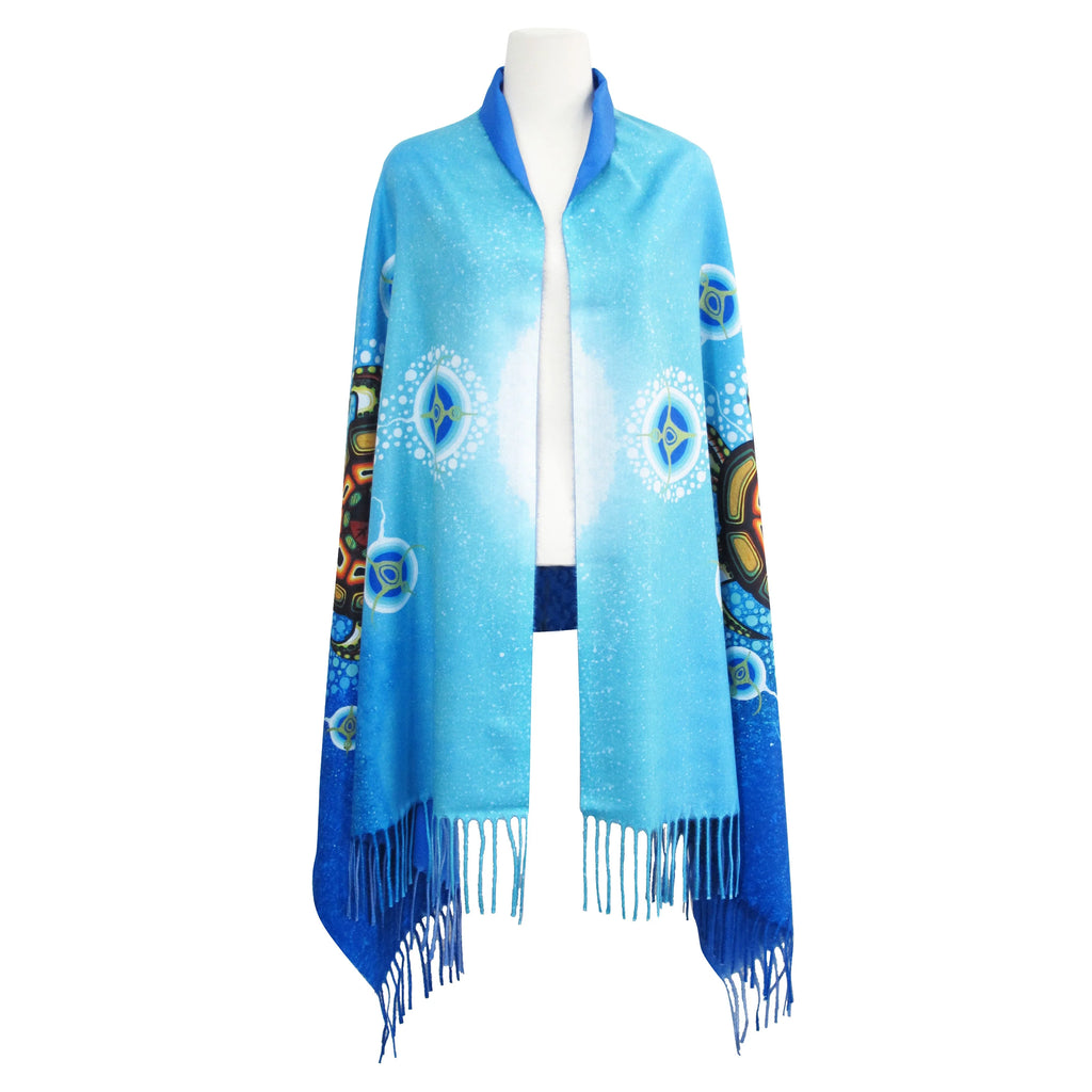 SHAWL-MEDICINE TURTLE- JAMES JACKO