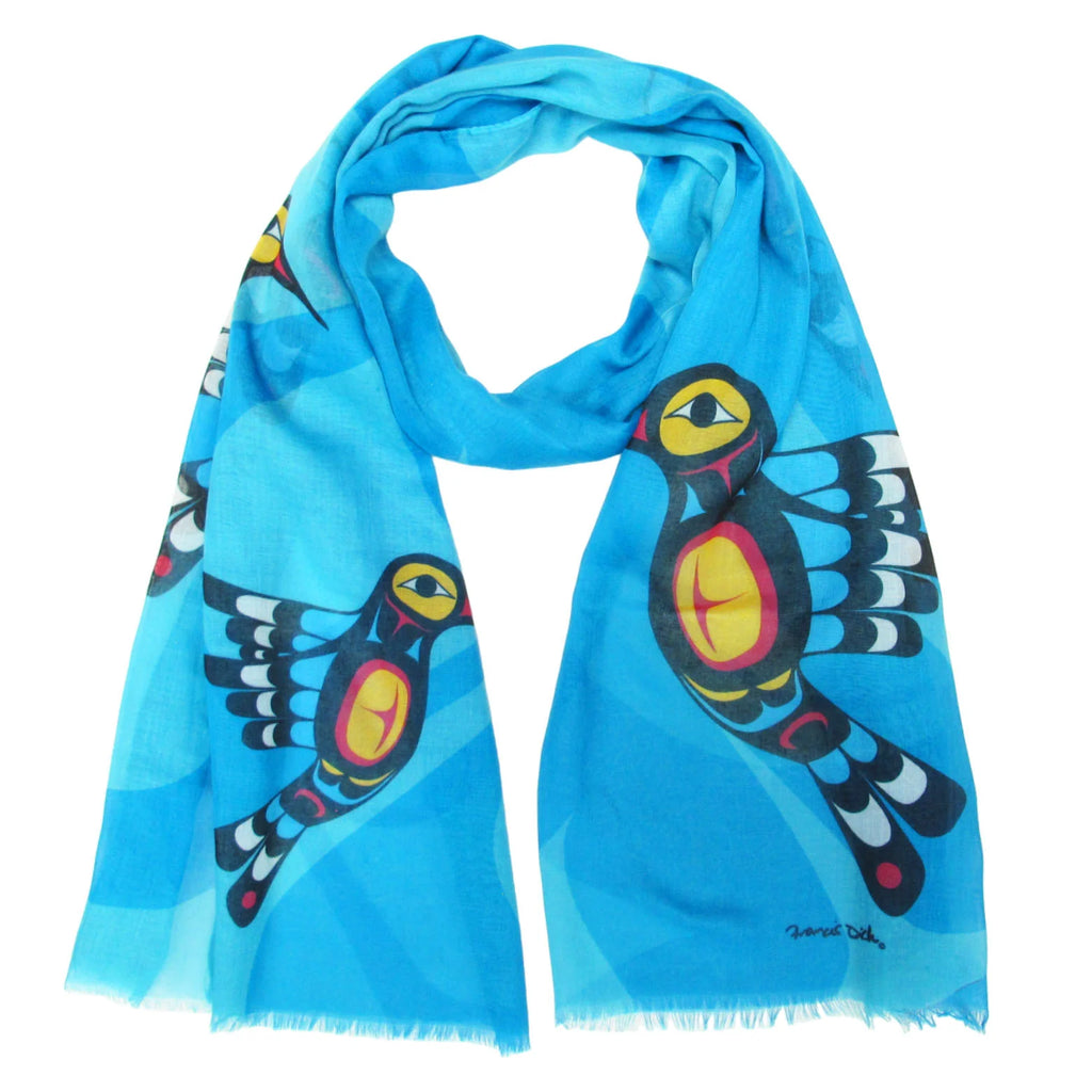 ECO SCARF- HUMMINGBIRD- FRANCIS DICK
