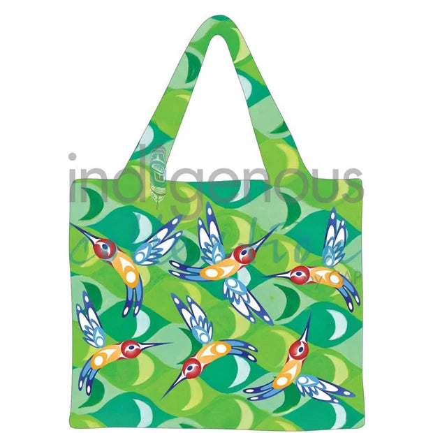 SHOPPING BAG- HUMMINGBIRDS