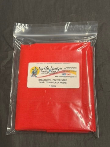 Red Broadcloth- 1 Meter