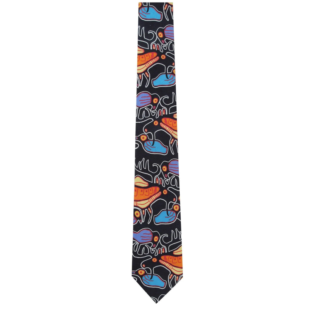 SILK TIE- MOOSE HARMONY