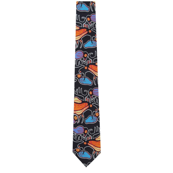 SILK TIE- MOOSE HARMONY