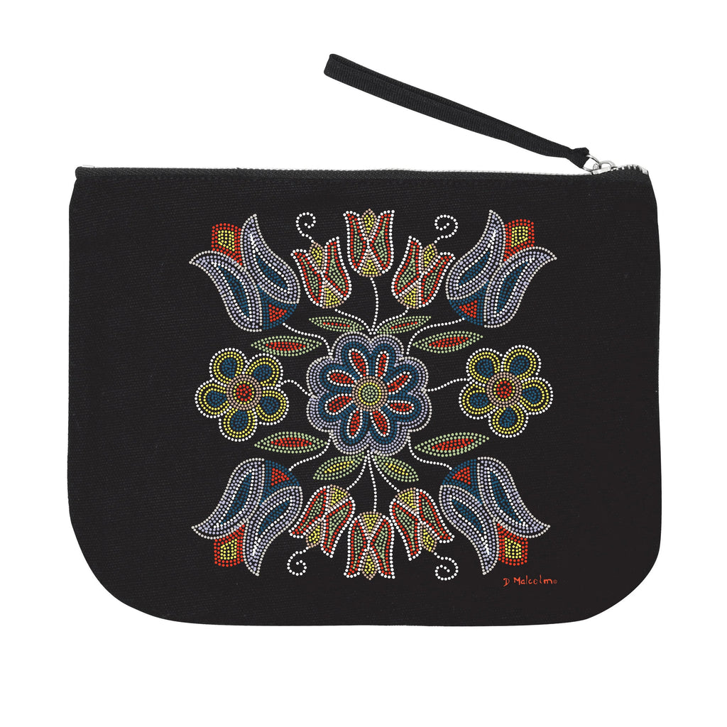 SILVER THREADS ECO ZIP POUCH