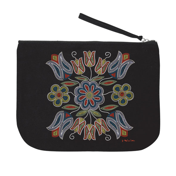 SILVER THREADS ECO ZIP POUCH