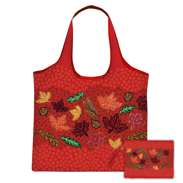 REUSABLE BAG- FALL WINDS OF CHANGE- LEAH DORION