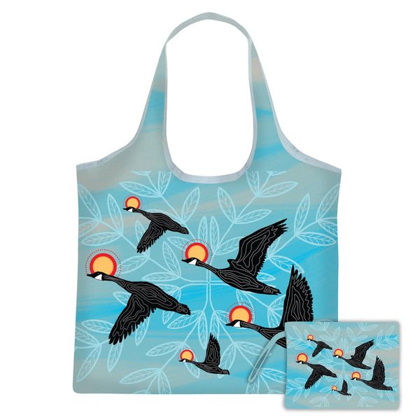 REUSEABLE BAG- "Geese" - Eruoma Awashish