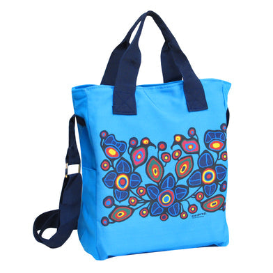 FLOWERS AND BIRDS SHOULDER BAG