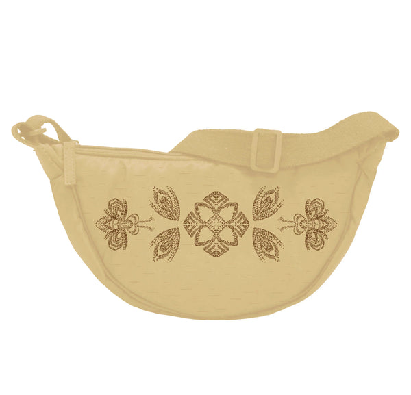 HALFMOON SHOULDER BAG- BEE-LIEVE