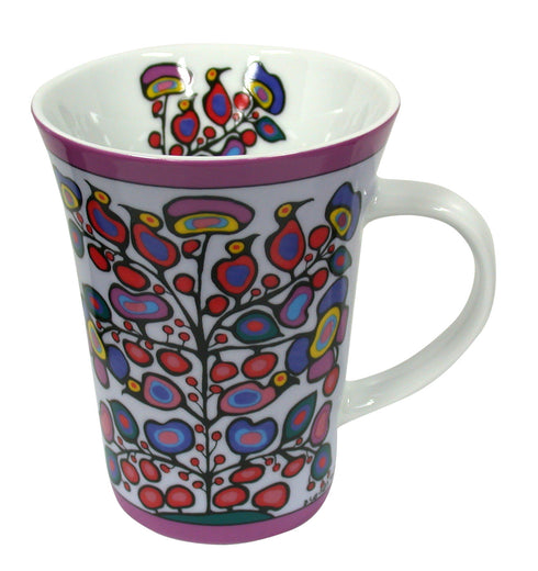 MUG - NORVAL MORRISSEAU - WOODLAND FLORAL