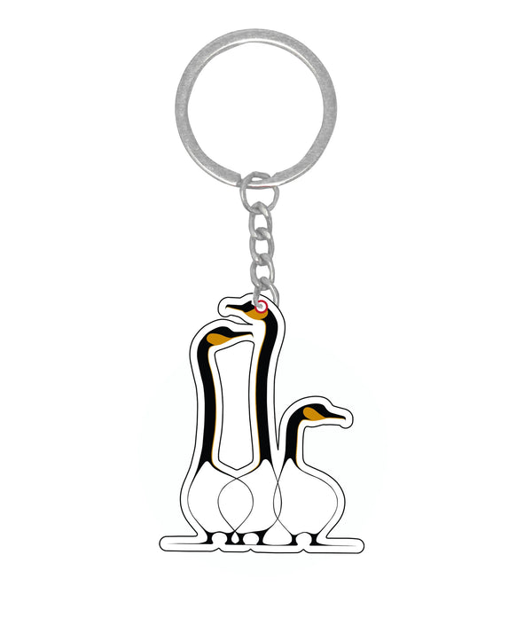 FRIENDS METALLIC KEYCHAIN