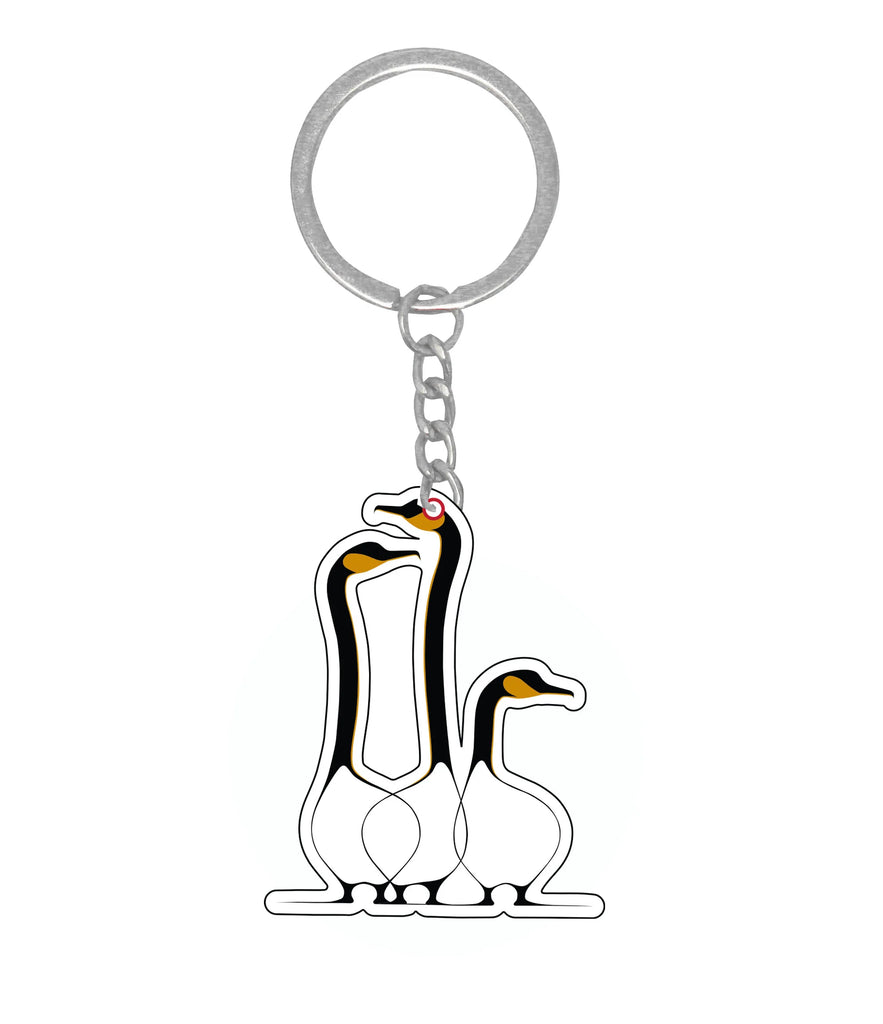 FRIENDS METALLIC KEYCHAIN