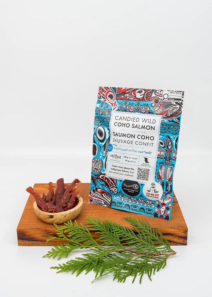 Candied Wild Coho Salmon