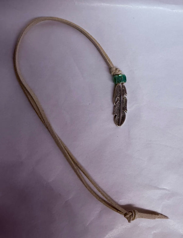 Feather Necklace- by Teyo Hill