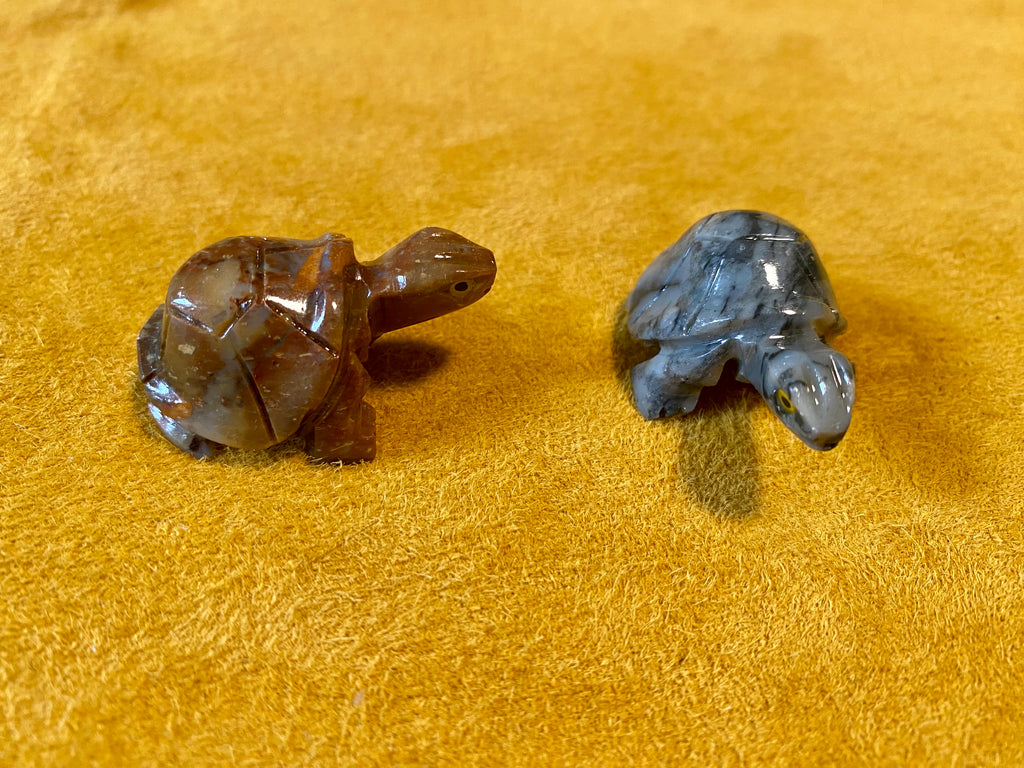 2" STONE TURTLES