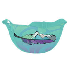 HALFMOON SHOULDER BAG- HEALING FEATHER