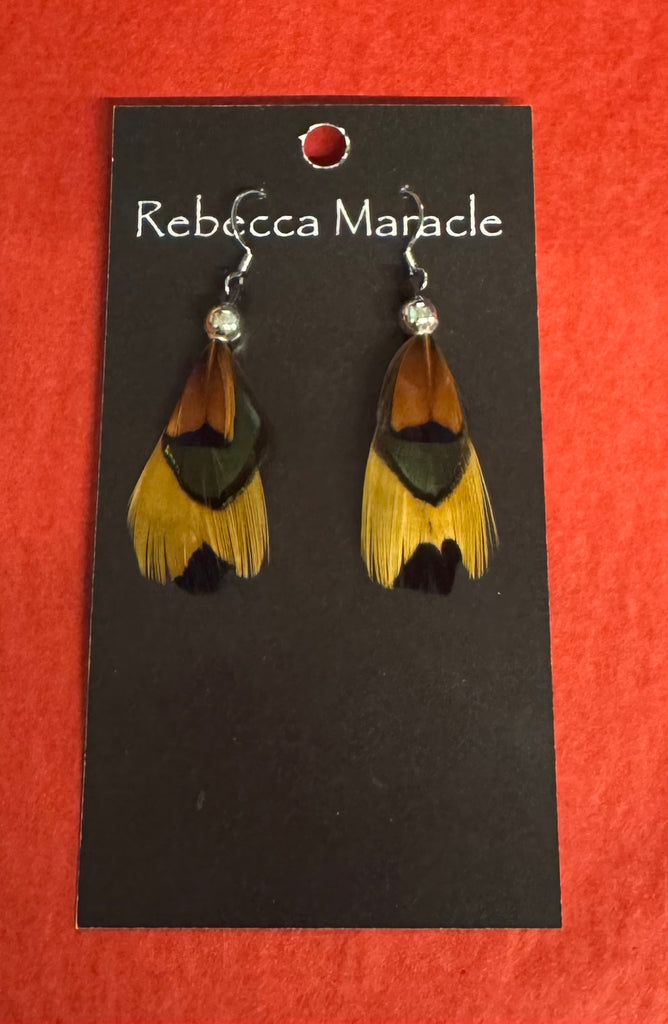 Simple Feather Earrings