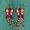 Butterfly Beaded Earring by Elise Williams