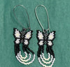Butterfly Beaded Earring by Elise Williams