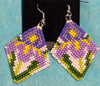 Iris Droplet Earrings