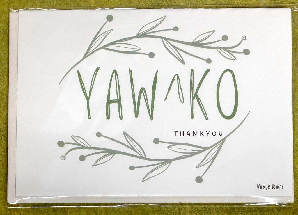 GREETING CARDS Yawˆko (Oneida)