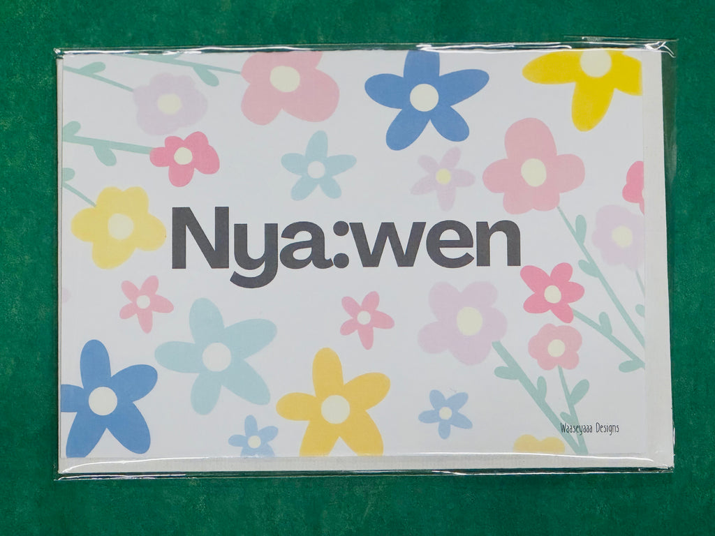 GREETING CARDS Nya:wen (Mohawk)