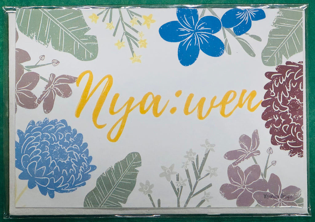 GREETING CARDS Nya:wen (Mohawk)