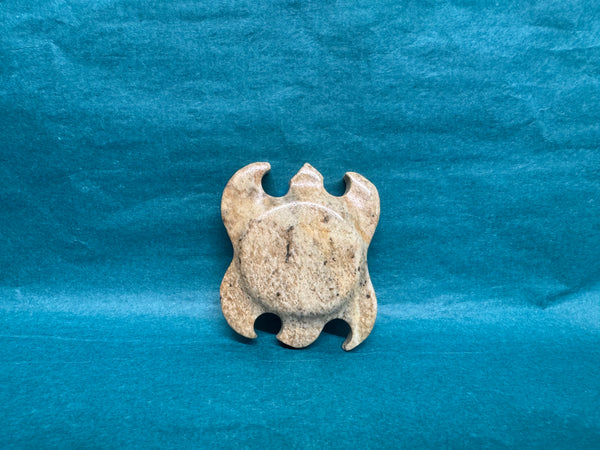 Soap Stone Carving -  Small Turtle by Teyo Hill