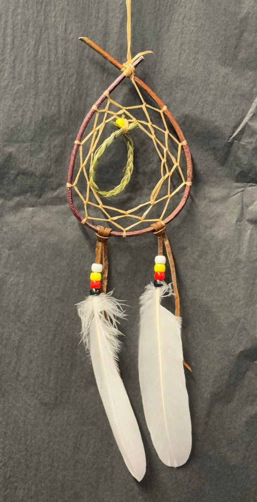 Traditional Dreamcatcher w Sweetgrass