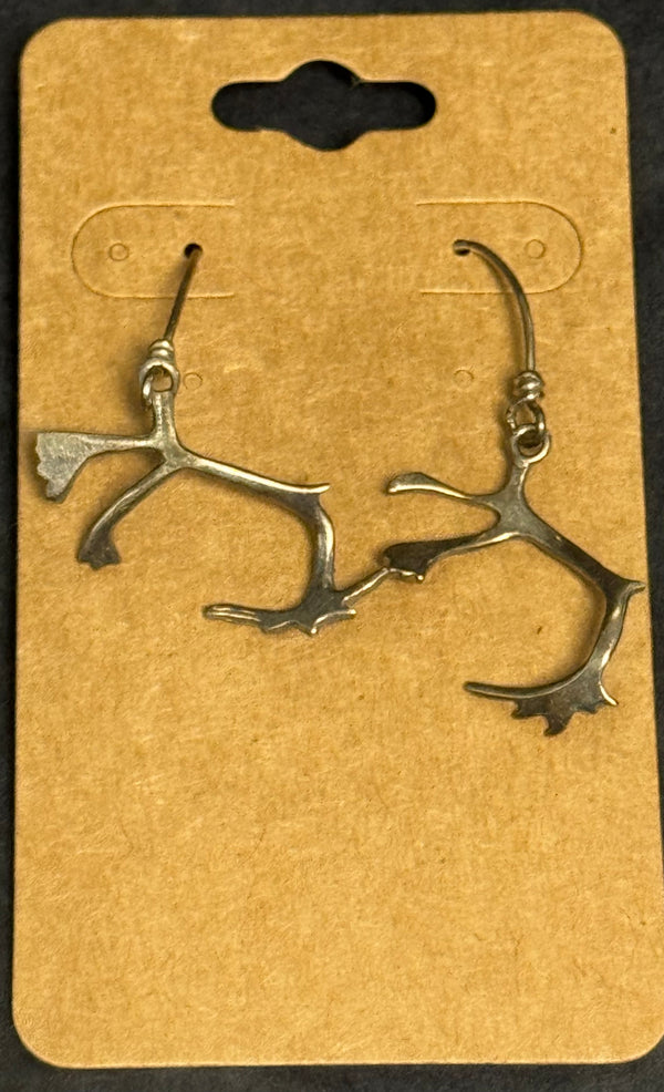 Anthony Ittusardjuat - Earrings - Silver Antlers