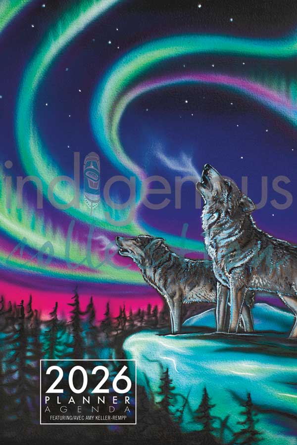 WEEKLY PLANNER- Sky dance Wolf song- Amy Keller-Rempp