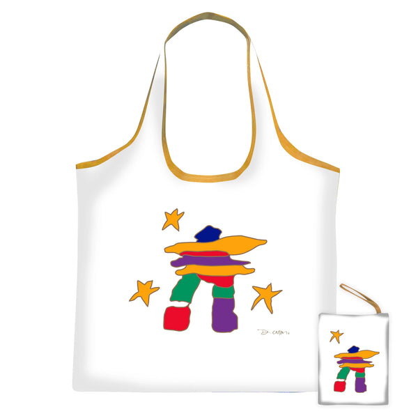 REUSEABLE BAG- INUKSHUK- DAWN OMAN