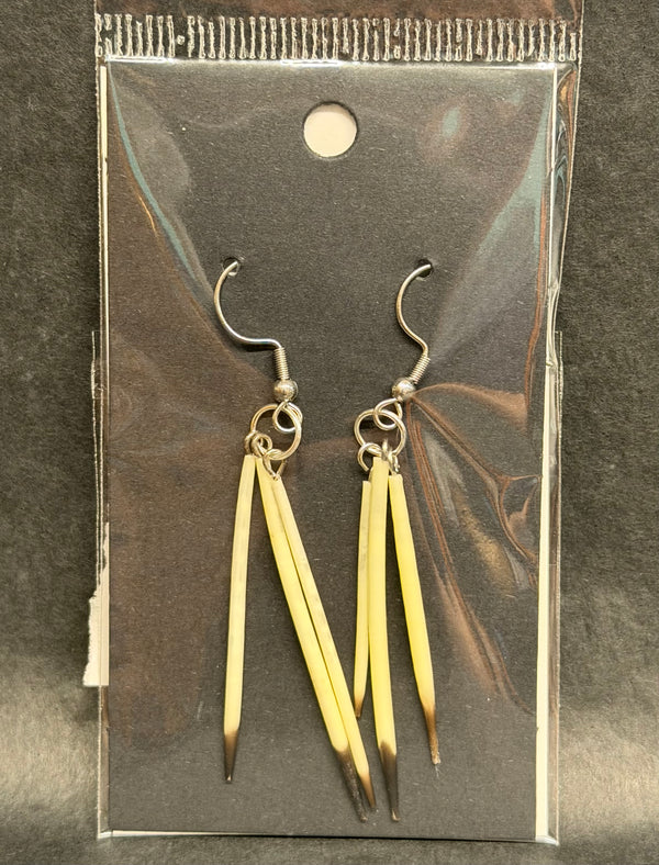 Simple Quill Earrings
