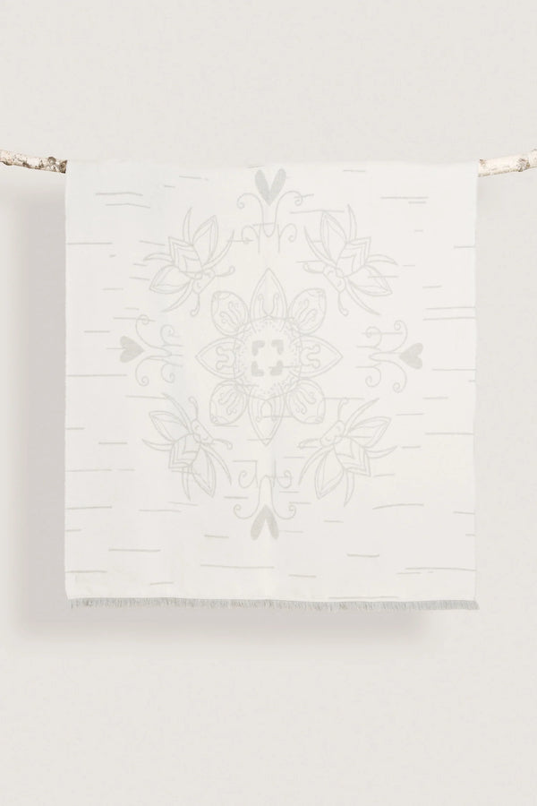 Birch Bark Reversible Blanket