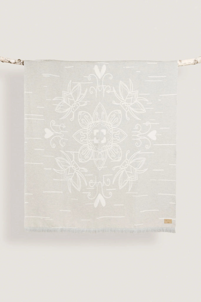 Birch Bark Reversible Blanket