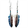 Bone Feather Earring