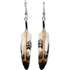 Bone Feather Earring