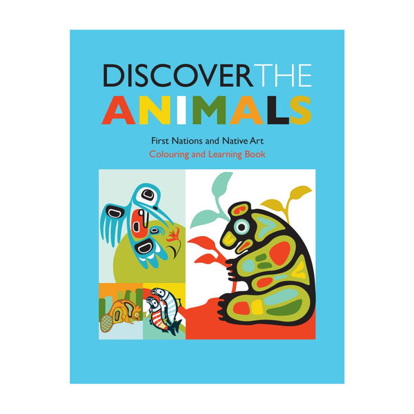Colouring book- Discover the animals