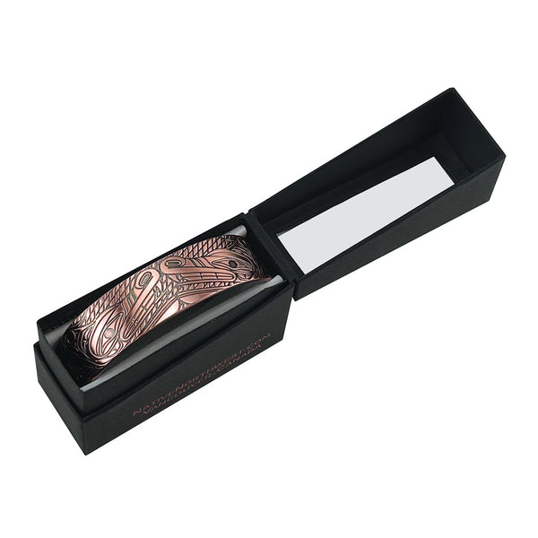 Copper Bracelet- Wolves by Andrew Williams