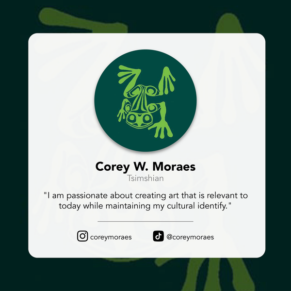 Silver Brushed Copper Bracelet- Eagle Raven