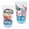 Printed Glass Tumbler(2)