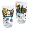 Printed Glass Tumbler(2)