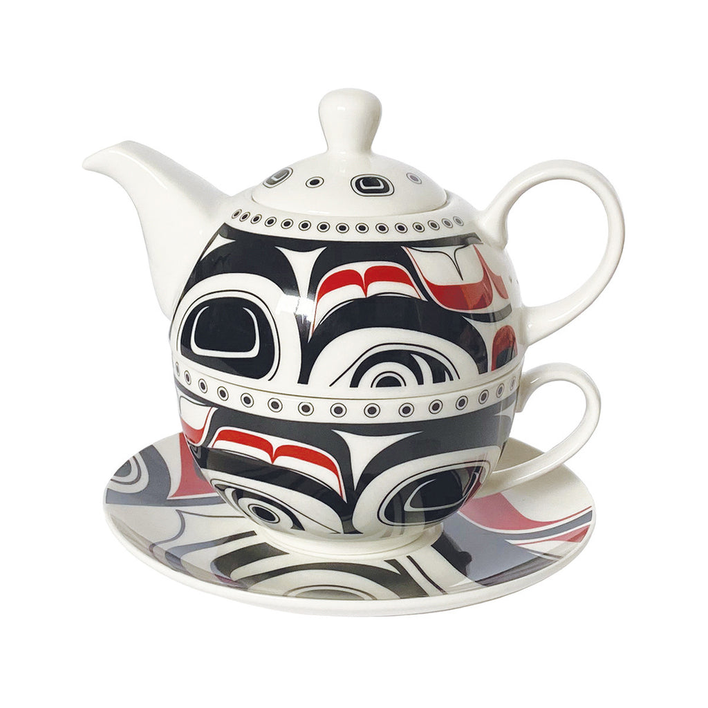 TEA FOR ONE SET- MATRIARCH BEAR