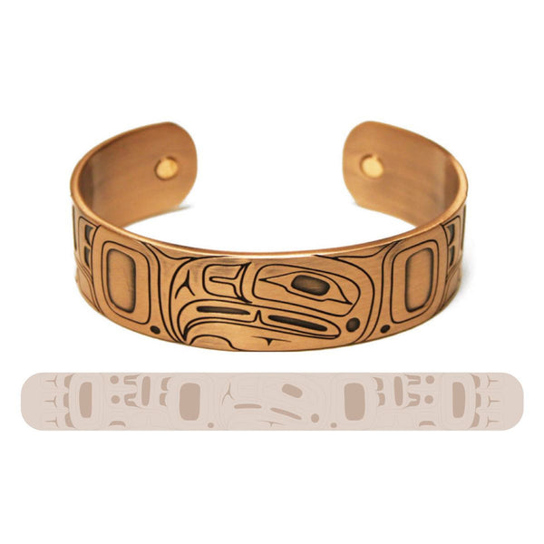 Copper Bracelet- Eagle