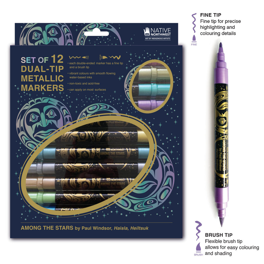 Metallic Felt Markers