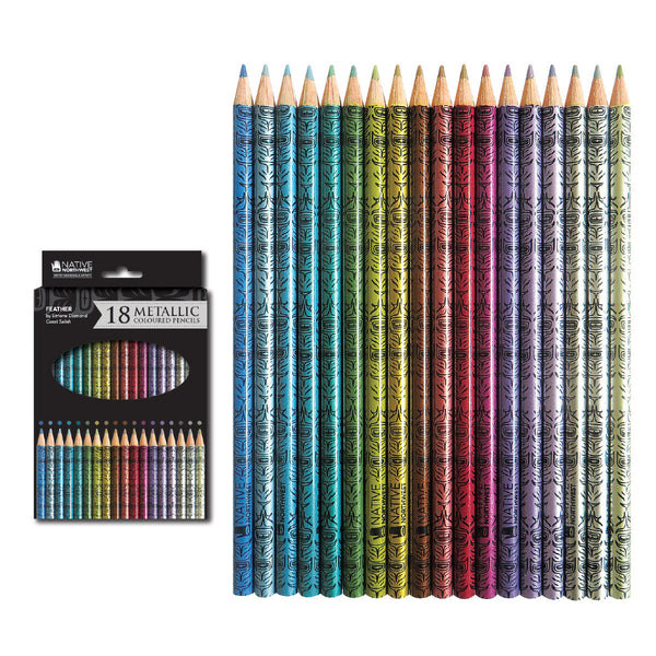 Metallic Coloured Pencils