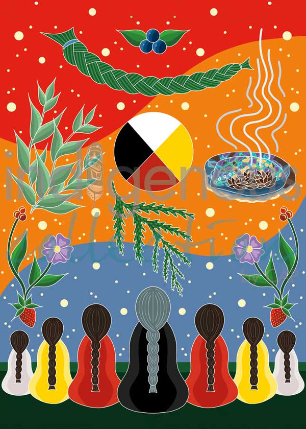 Culture and Wellness - Art Card
