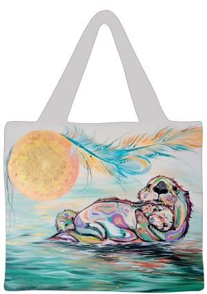 SHOPPING BAG - OTTER FAMILY